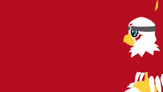 Cartoon bird red background white - a cartoon bird free wallpaper