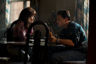 Man woman table banana christmas - movie still free wallpaper