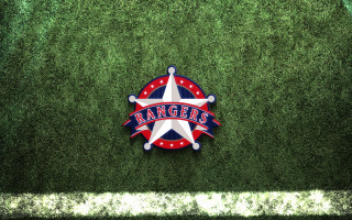 Rangers logo green grass star - a green grass field free wallpaper for desktop