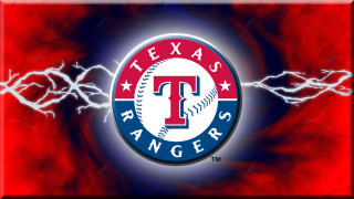 Texas rangers logo red background - free sports wallpaper