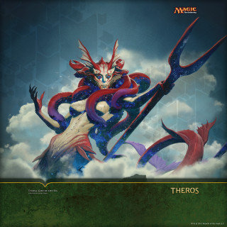 Demon huge head horns back - huge free wallpaper for tablet