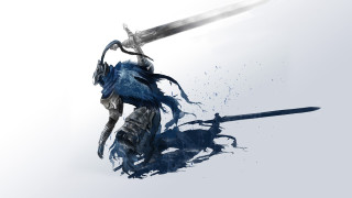 Knight sword bird armor blue - their back free wallpaper