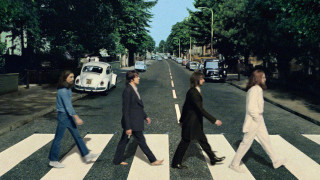 Beatles crossing street cars people - 1 9 6 0 s free wallpaper for desktop