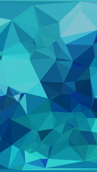 Blue abstract background low poly - varying free wallpaper
