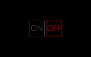 Red black sign on off - sign free wallpaper for desktop