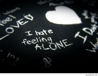 Black apple logo gothic girl - word free wallpaper