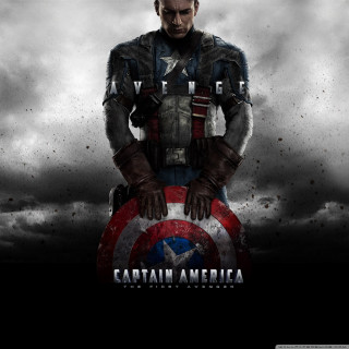 Captain america movie poster cloudy - americo makk free wallpaper for tablet