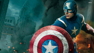 Captain america costume shield city 2 - a man in a captain america costume holding free wallpaper for desktop