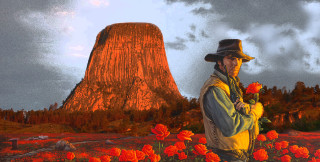 Man hat yellow jacket field - a man in a hat free wallpaper