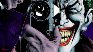 Joker camera clock batman movie - brian bolland free wallpaper