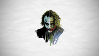 Joker suit tie head tie - a joker free wallpaper