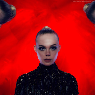 Woman bun black dress red - daphne allen free wallpaper for tablet