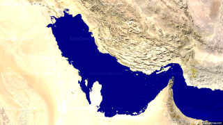 Satellite image desert water blue - a large body of water free wallpaper