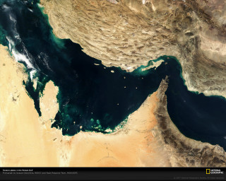 Satellite image body of water - amir zand free wallpaper for desktop