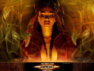 Woman red shirt red jacket 2 - movie poster free wallpaper for desktop