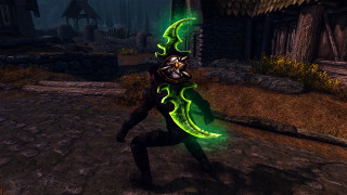 Green man glowing objects cobra - arcane free wallpaper for desktop