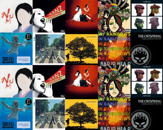 Beatles album covers artwork series - a sery of photos free wallpaper