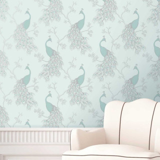 White chair peacock wallpaper pattern - a white chair free wallpaper for tablet