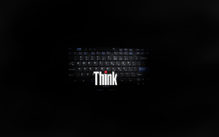 Black background think word red 2 - a red heart free wallpaper for desktop