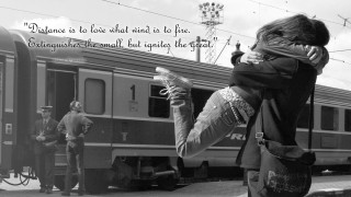 Woman holding man train skateboard - they free wallpaper