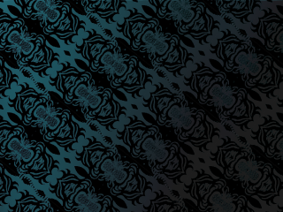 Black blue wallpaper floral pattern - a blue border free wallpaper