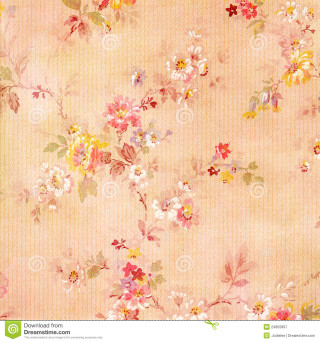 Floral wallpaper beige background pink - pink flower free wallpaper for tablet
