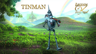 Robot field rainbow castle character - a rainbow in the sky free wallpaper