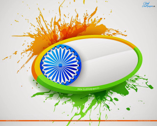 White blue ball green orange - ball free wallpaper