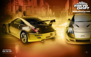 Cars city red yellow background - a couple of cars free wallpaper