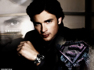 Man watch superman shirt looking - handsome free wallpaper
