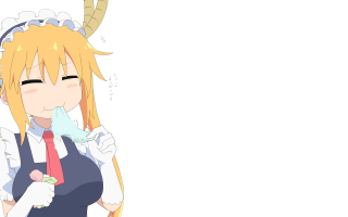 Woman red tie white shirt 2 - dragon art free wallpaper