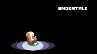 Cartoon character chair book undertale - daarken free wallpaper