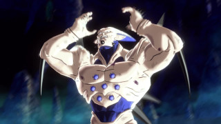 Man blue white outfit hands - muscular free wallpaper