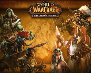 People map banner world of - a map free wallpaper