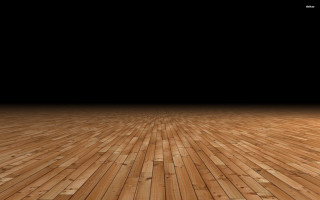 Wooden floor black background white 2 - deep 3 point perspective free wallpaper for desktop