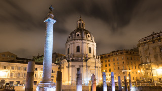 Tall white building clock tower 2 - carlo carlone free wallpaper