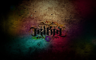 Grungy wall colorful design reign - a colorful design free wallpaper