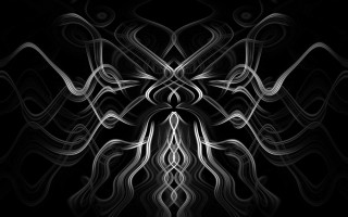 Black white abstract background lines 2 - an abstract drawing free wallpaper