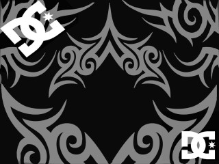 Black white photo white logo - a white logo free wallpaper for desktop