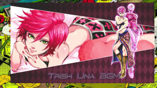 Pink hair girl checkered background - a picture of a girl free wallpaper for desktop