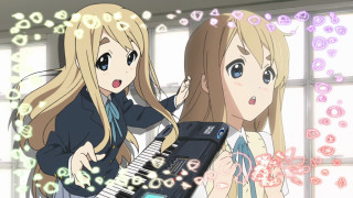 Girls playing keyboard room windows - kawaii free wallpaper for desktop