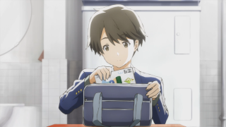 Man holding briefcase bathroom toilet - in the background free wallpaper