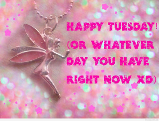 Pink necklace pink fairy happy - a cross stitch free wallpaper for desktop