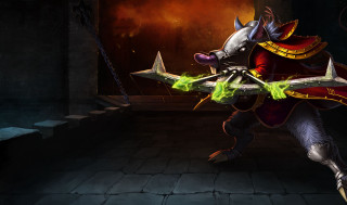 Man red yellow outfit sword - his hand in free wallpaper