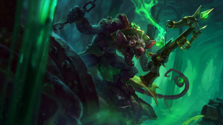 Warcraft character weapon green background - a green background free wallpaper for desktop