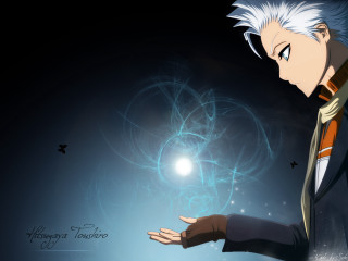 Man white hair suit hand - his hand out free wallpaper