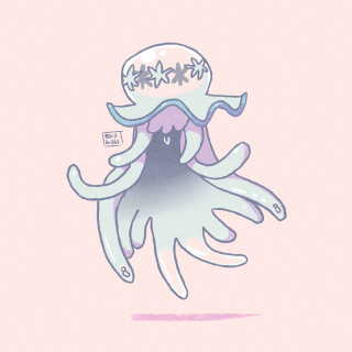 Octopus hat stars starfish drawing - its head free wallpaper for tablet