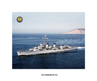 Navy ship ocean mountain yellow - album cover free wallpaper for desktop