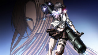 Woman gun girl sword light - eizan kikukawa free wallpaper
