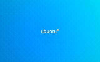 Blue background ubuntu white letters - white letter free wallpaper